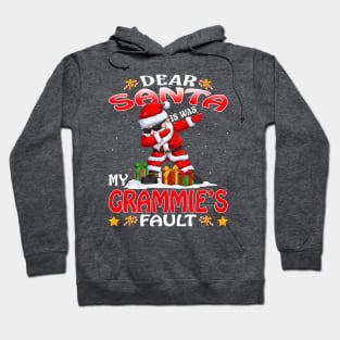 Dear Santa It Was My Grammies Fault Christmas Funny Chirtmas Gift Hoodie